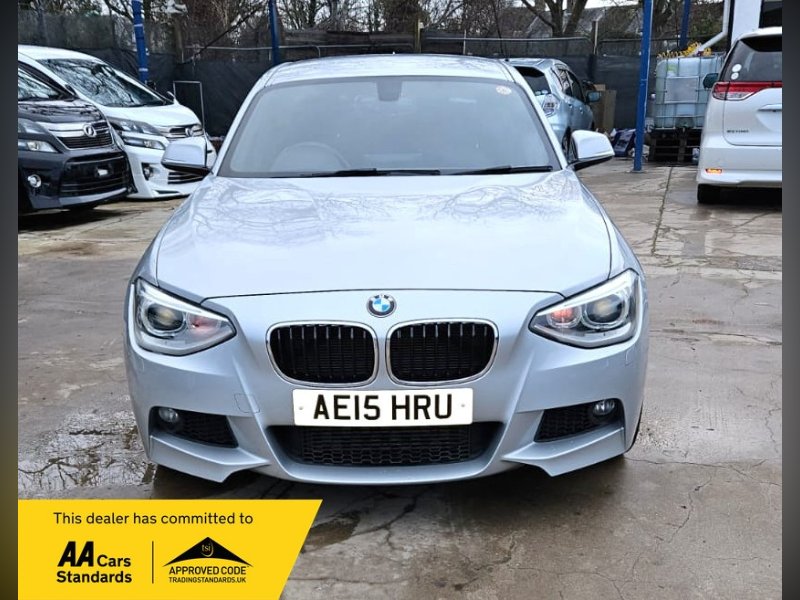 2015 1 SERIES 116I M SPORTS 1.6L PETROL AUTOMATIC ULEZ CAZ PASS FREE 18MONTHS GOLD... photo